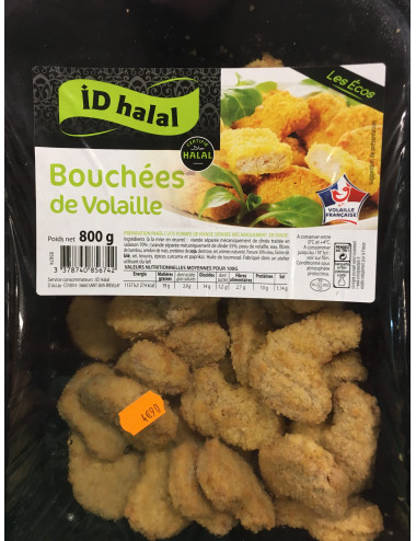 BOUCHEE DE VOLAILLE 800GR
