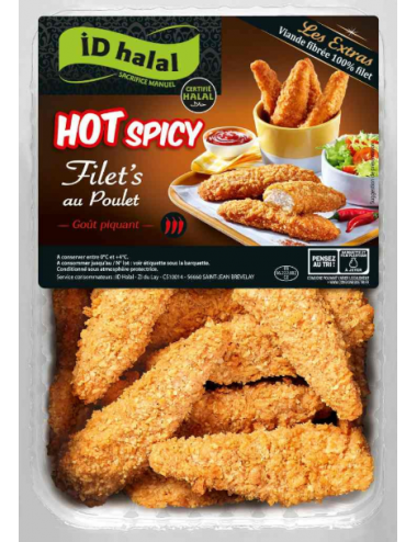 HOT SPICY FILET POULET 1KG